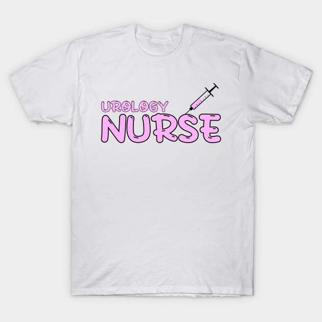 Urology Nurse Pink T-Shirt by MedicineIsHard